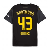 Borussia Dortmund Jamie Bynoe-Gittens #43 Bortatröja 2024-25 Korta ärmar